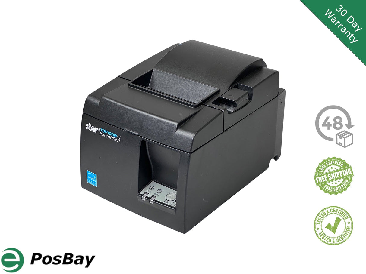STAR RECEIPT PRINTER TSP143IIILAN TSP100III (Black) Grade A