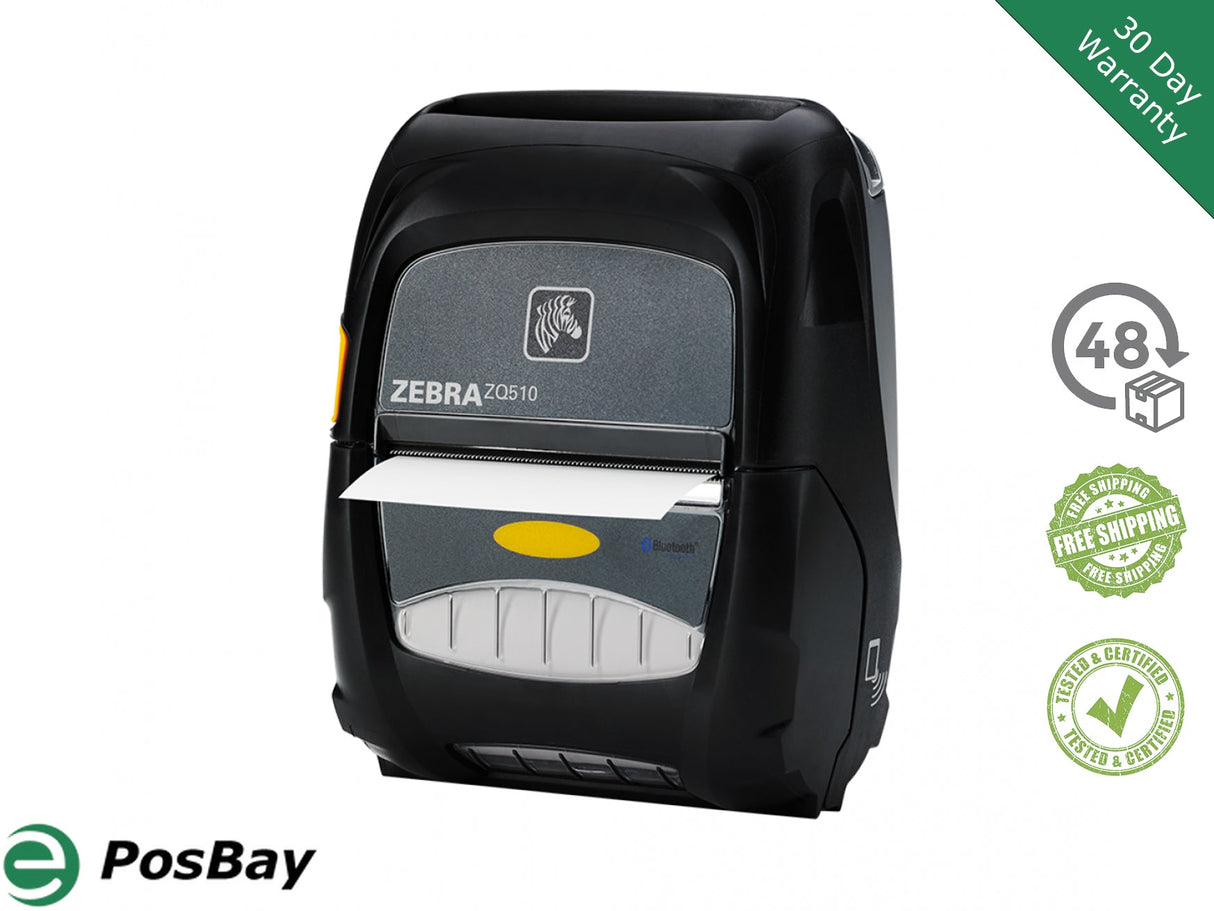 Zebra ZQ510 Mobile Thermal Receipt Printer Bluetooth ZQ51-AUE0000-00